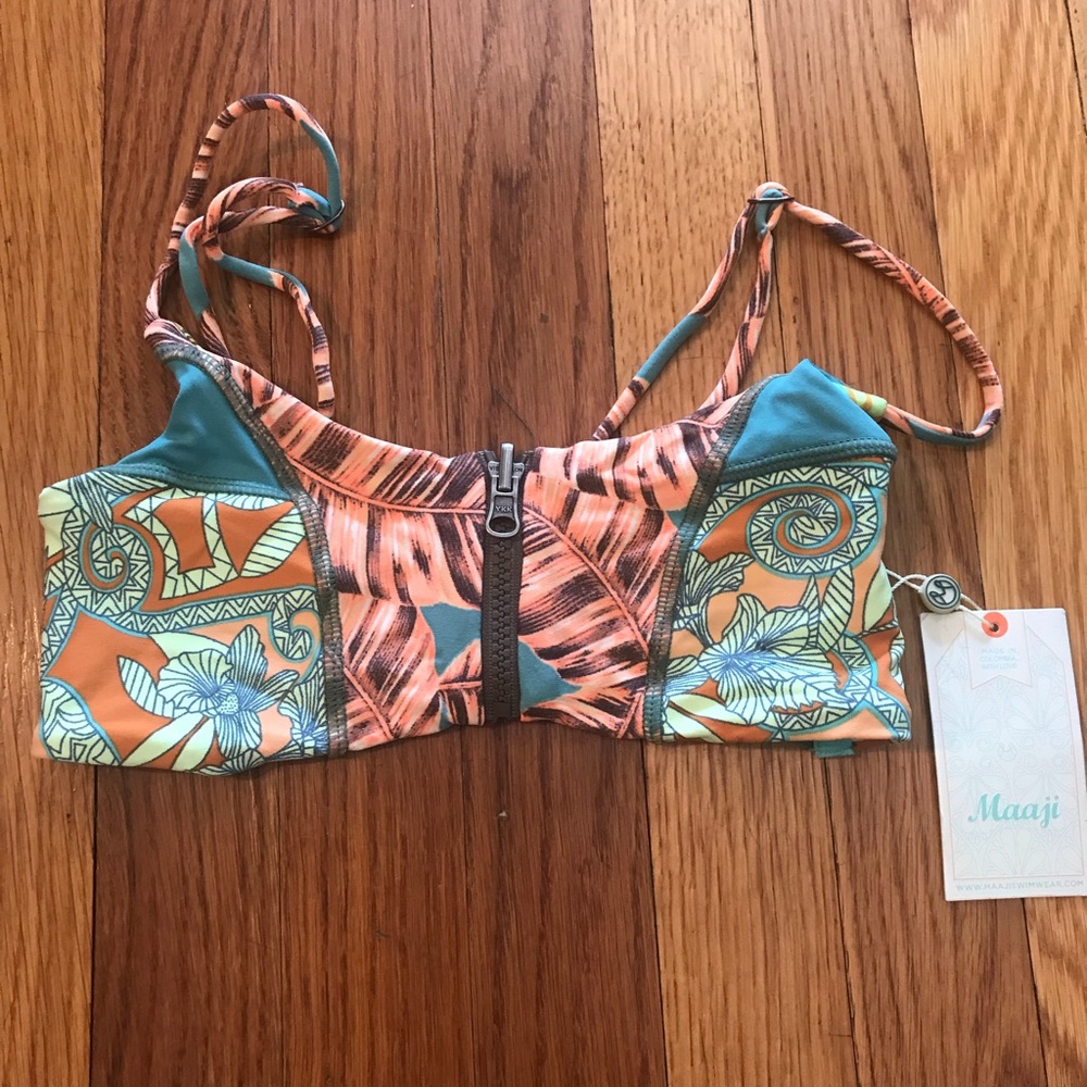 Maaji Swim Bikini Top. Size Small. Brand New